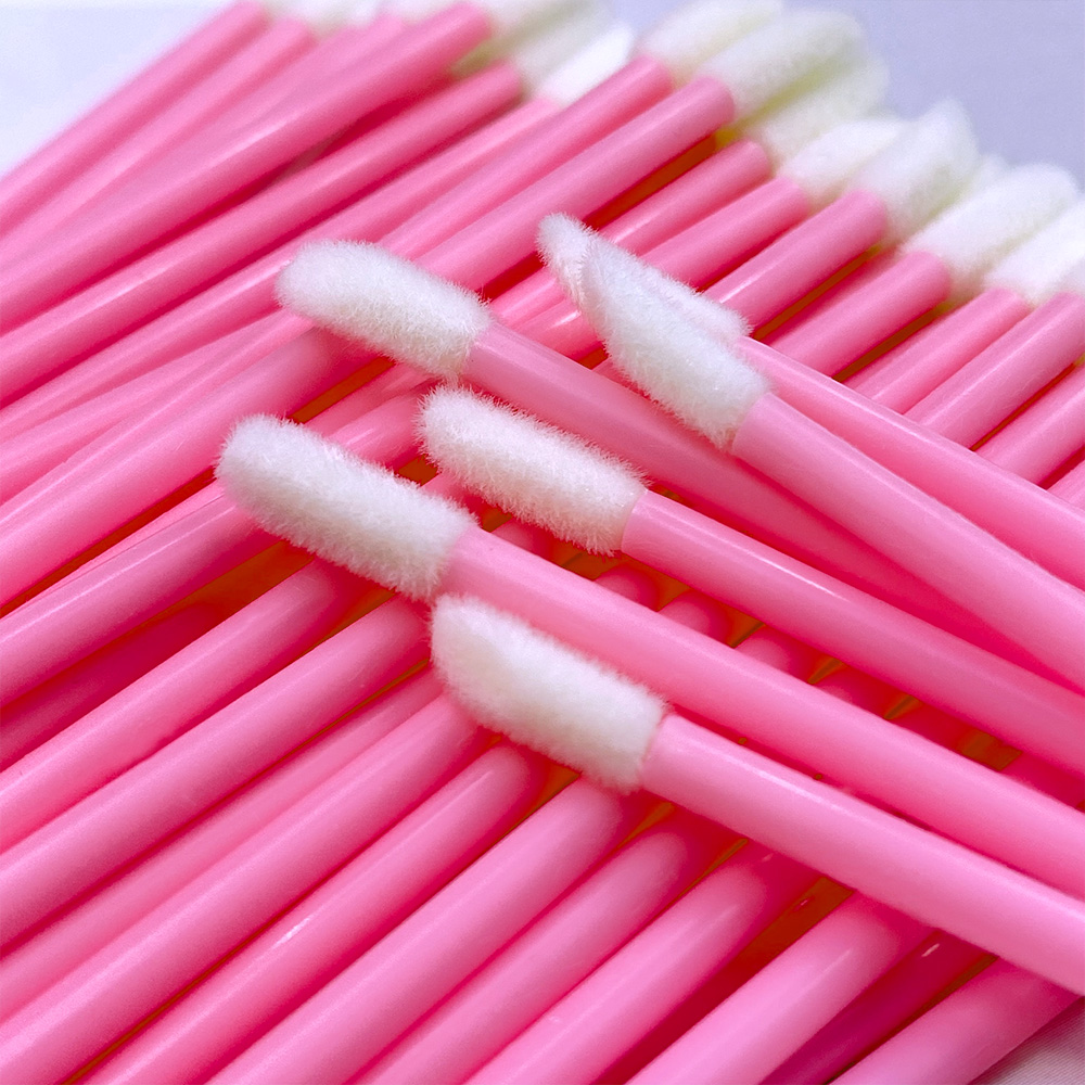 Eyelash Extension Eyelash - 50/500 Buah Kuas Bibir Sekali Pakai