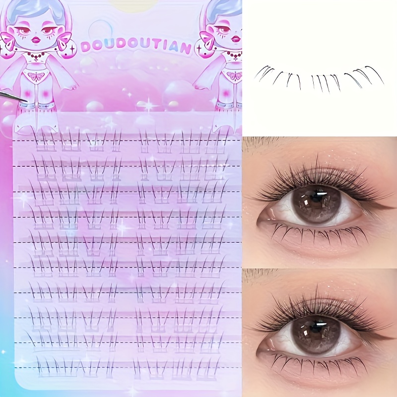 Eyelash Extension Eyelash - Duoduotian Cat Paw Lower Eyelashes Ramah