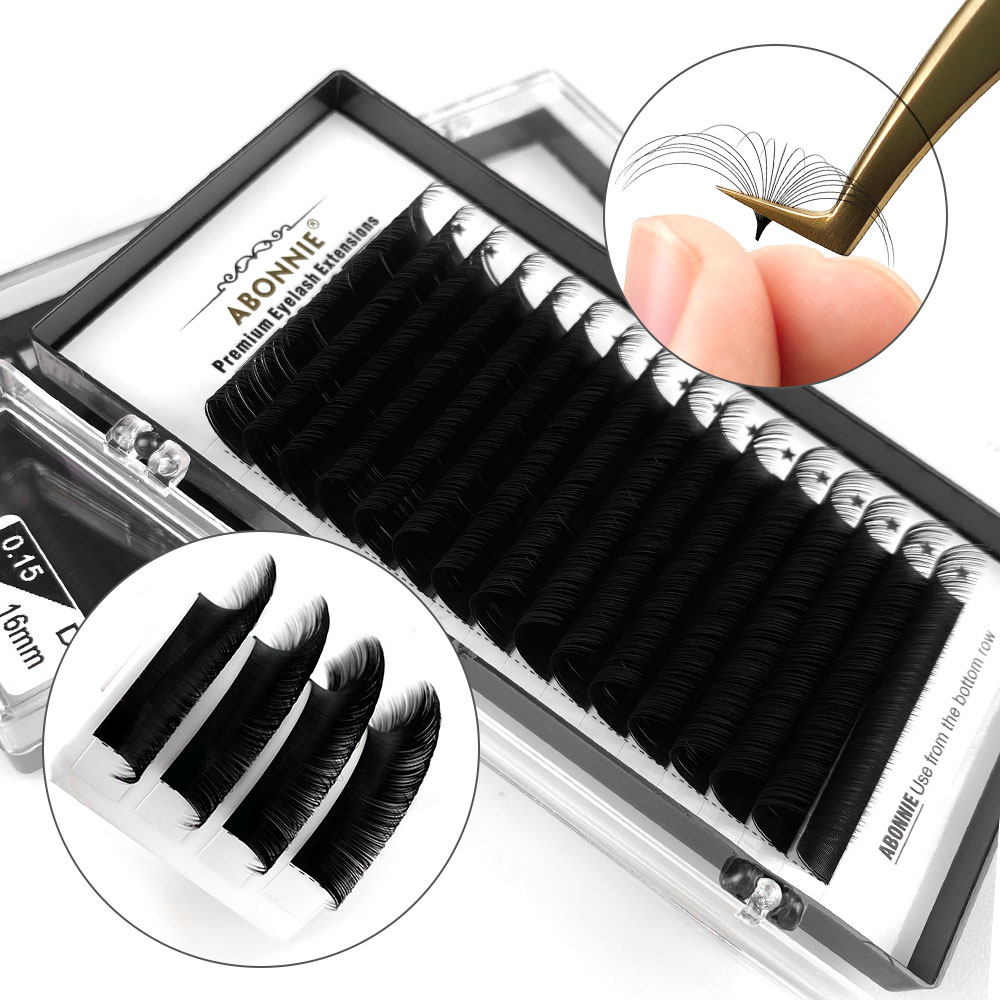 Eyelash Extension Natural Classic - Abonnie ekstensi bulu mata sutra lembut