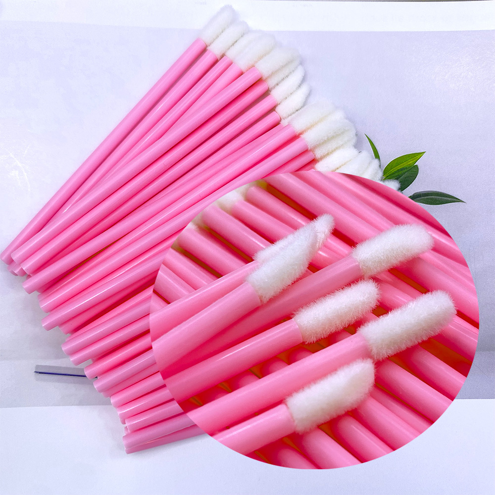 50/500 Buah Kuas Bibir Sekali  - Eyelash Extension Eyelash ulasan dan harga