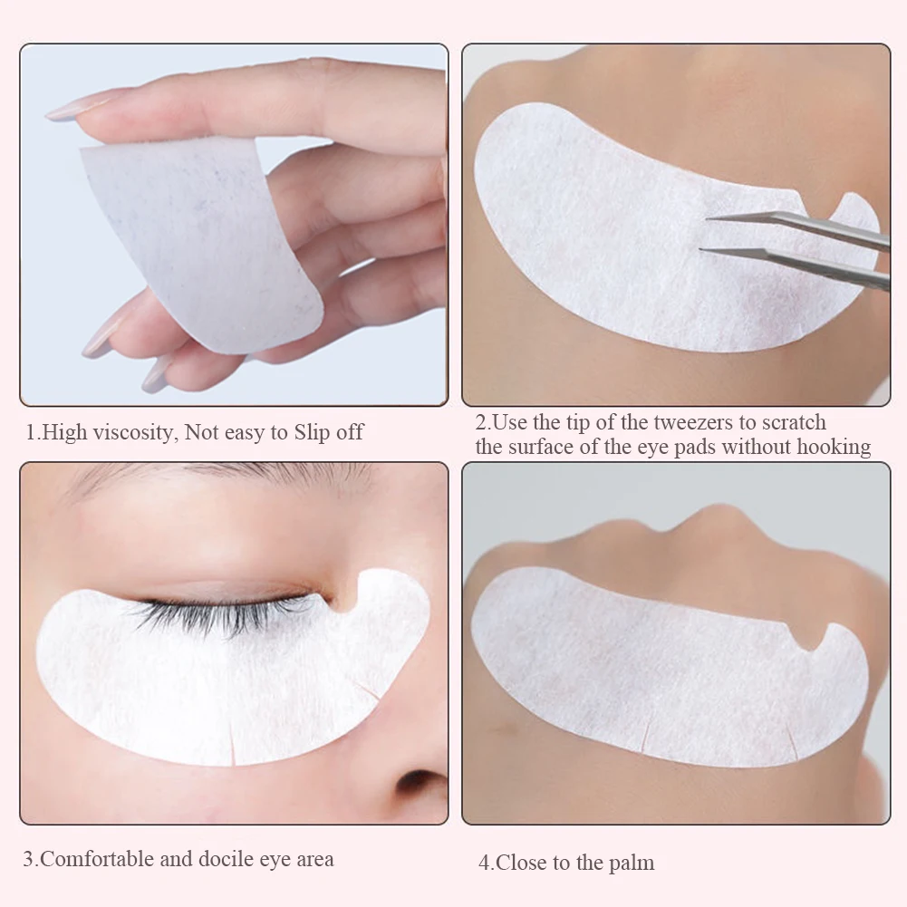 100 buah bantalan bulu mata be - Under Eye Gel ulasan dan harga