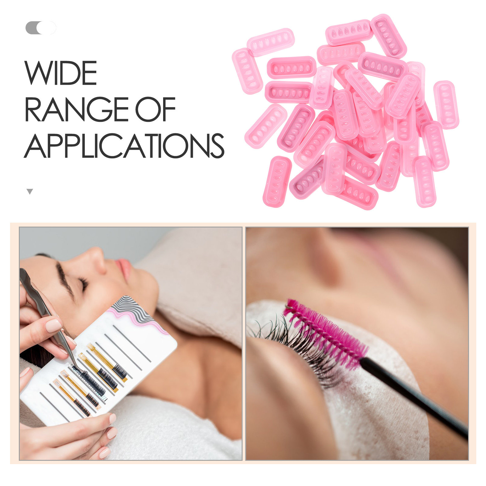 100 Buah Wadah Lem Ekstensi Bu - Eyelash Extension Is Safe ulasan dan harga