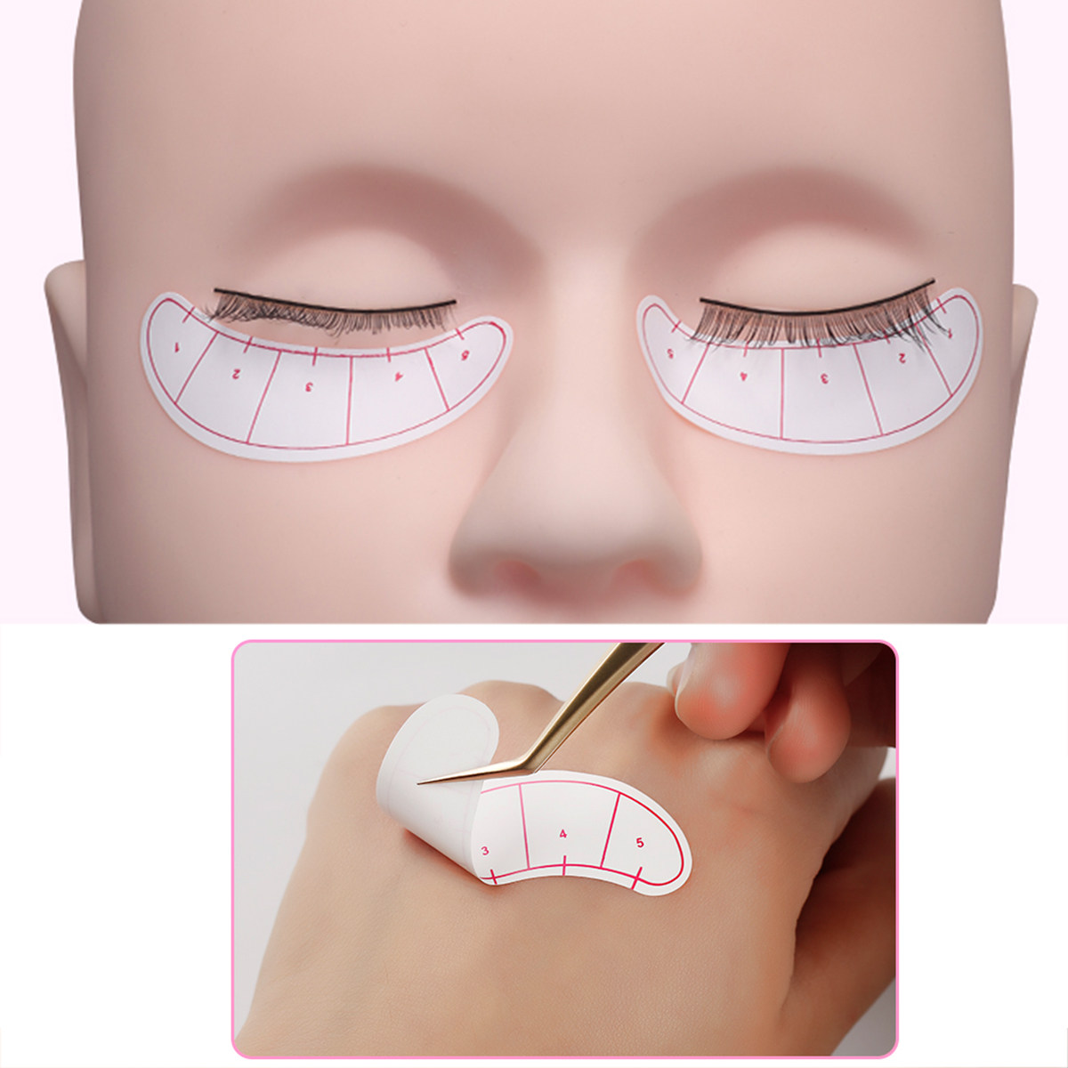 1 Pak Stiker Isolasi Bulu Mata - Eyelash Extension Is Safe ulasan dan harga