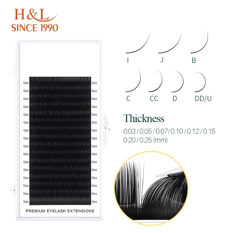 H & L Sejak 1990 16 Baris Bulu - Eyelash Extension Natural Classic ulasan dan harga