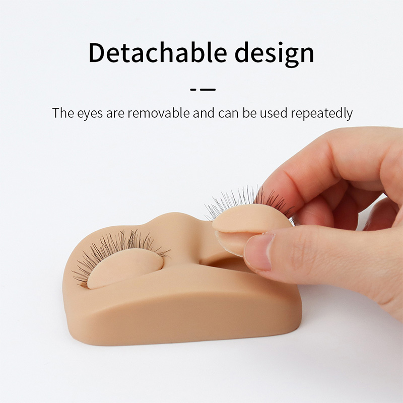 Kepala Latihan Ekstensi Bulu M - Eyelash Extension Model ulasan dan harga