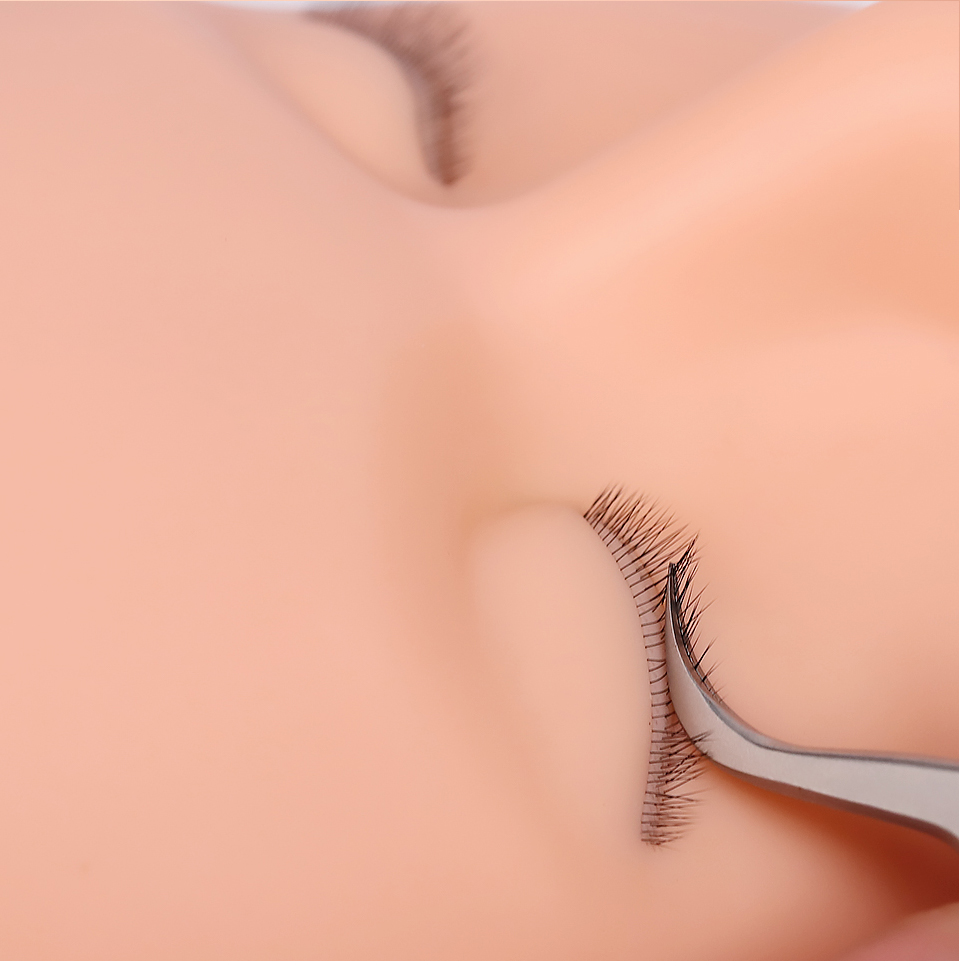 Manekin latihan kepala silikon - Eyelash Extension Model ulasan dan harga