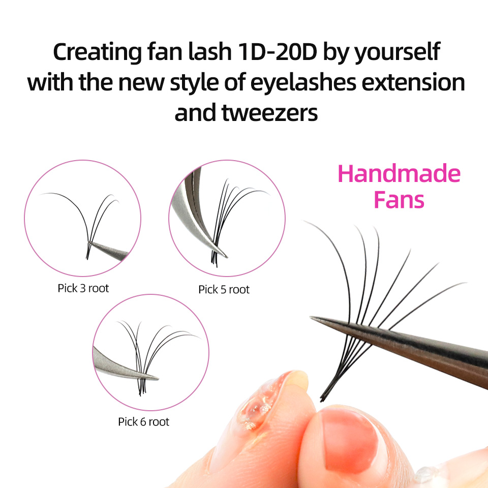 RUJADE 5 kasus/Lot ekstensi bu - Eyelash Extension Natural Classic ulasan dan harga