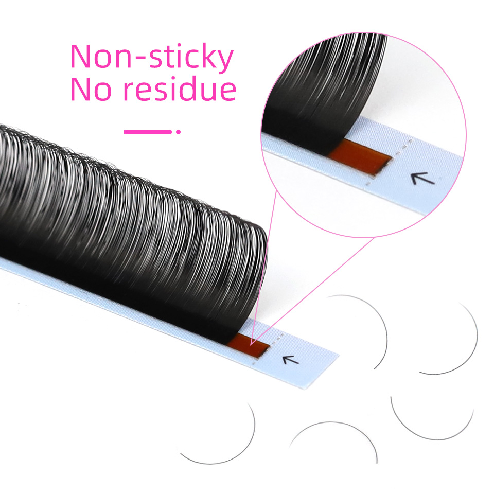 RUJADE 5 kasus/Lot ekstensi bu - Eyelash Extension Natural Classic ulasan dan harga