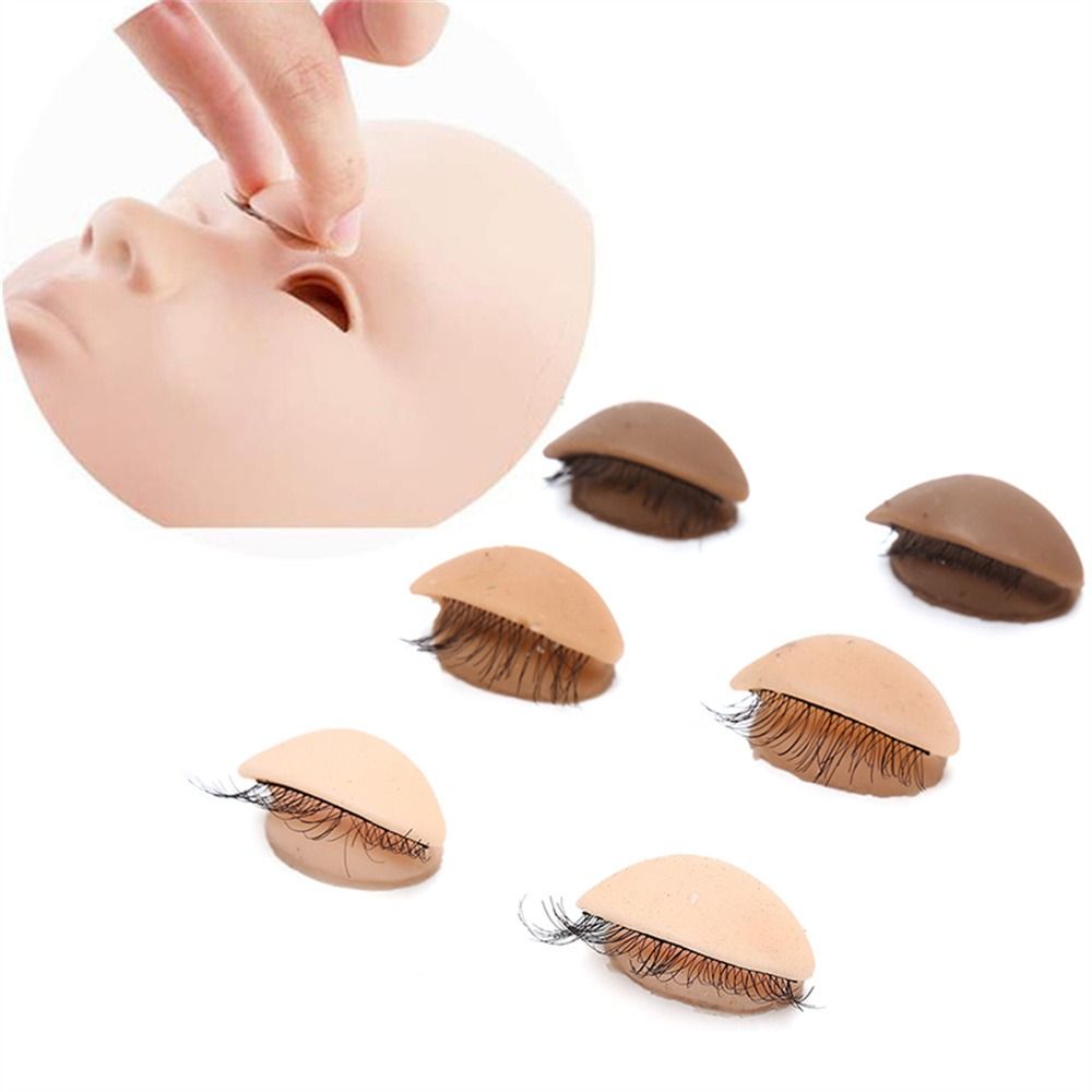 Alat Latihan Bulu Mata Multifu - Eyelash Extension Model ulasan dan harga