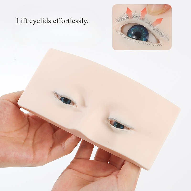 Kepala Latihan Ekstensi Bulu M - Eyelash Extension Model ulasan dan harga